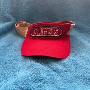 Red Angels Visor Hat